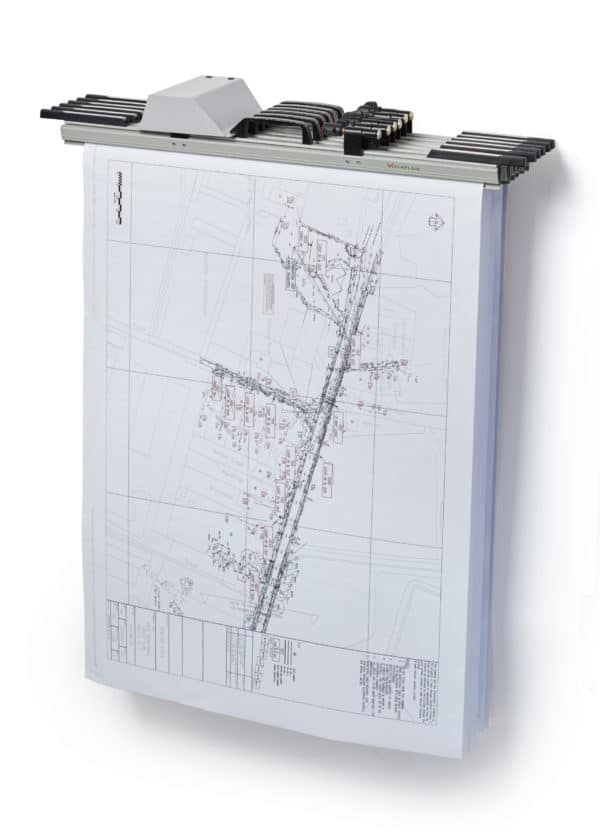 Compact Wall Carrier - Vistaplan Drawing Management
