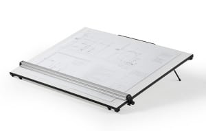 Trimline drawing board with drawing