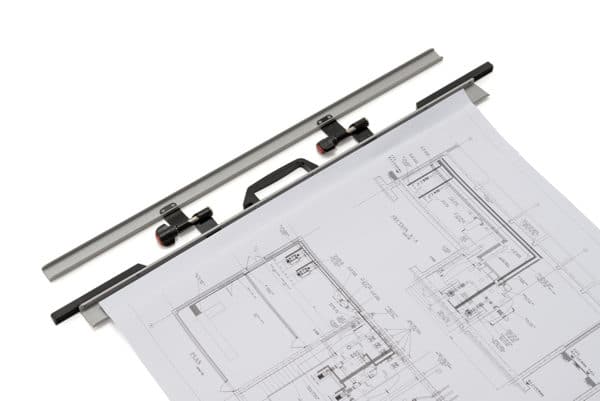 A1 plan hanger open to store a drawing