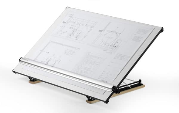 standard drawing board with drawing